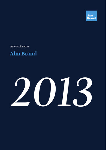 Thumbnail Alm. Brand Annual Report 2013