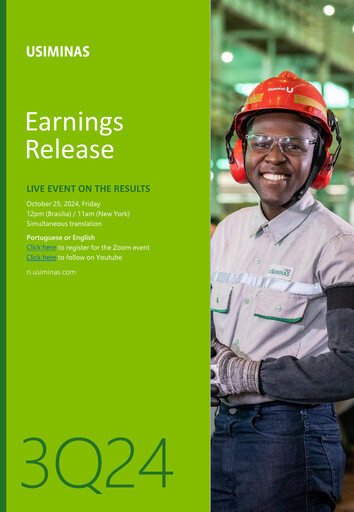 Thumbnail Usiminas Quarterly Report 2024-q3