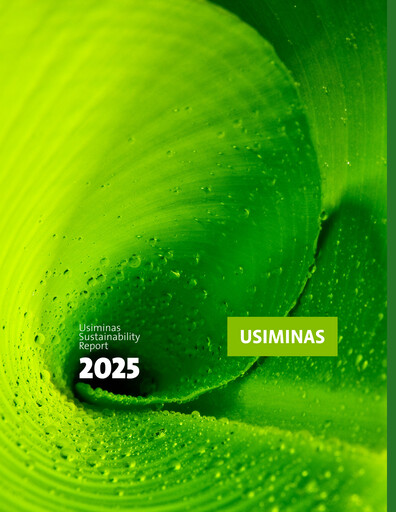 Thumbnail Usiminas Sustainability Report 2025