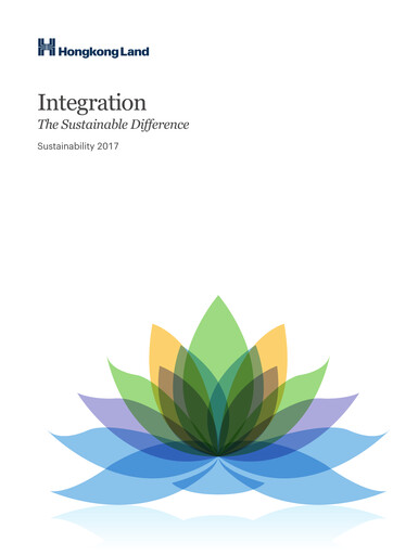 Miniature Hongkong Land
 Rapport de durabilité 2017