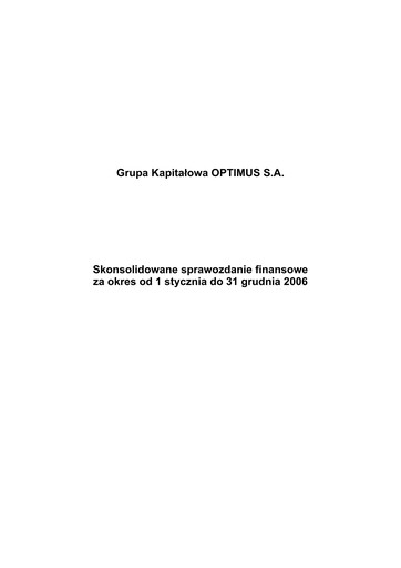 Miniature CD Projekt Bilan financier 2006