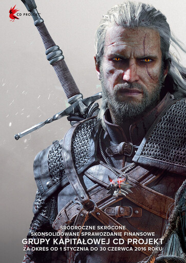 Miniature CD Projekt Bilan financier 2016-h1