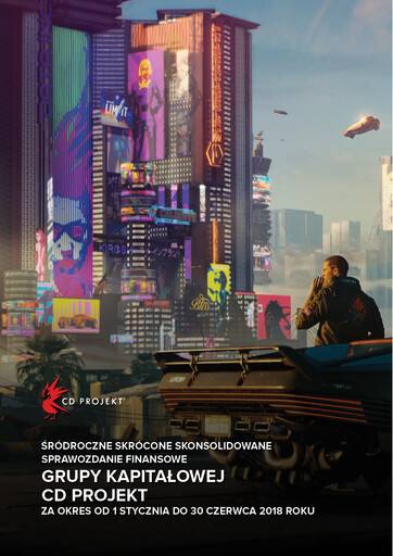 Miniature CD Projekt Bilan financier 2018-h1