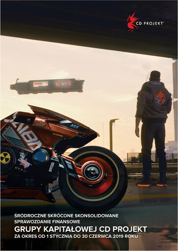 Miniature CD Projekt Bilan financier 2019-h1