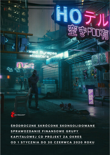 Miniature CD Projekt Bilan financier 2020-h1