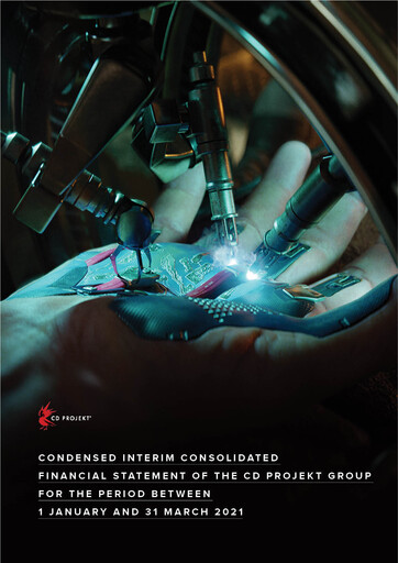 Miniature CD Projekt Rapport trimestriel 2021-q1