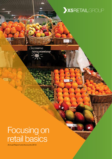 Miniature X5 Retail Group Rapport annuel 2013