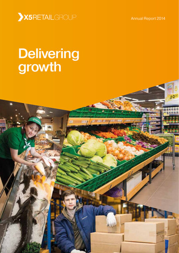 Miniature X5 Retail Group Rapport annuel 2014