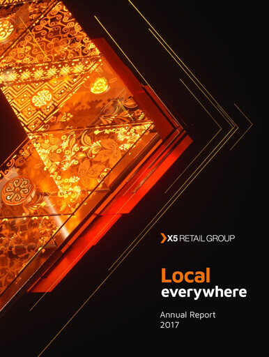 Miniature X5 Retail Group Rapport annuel 2017