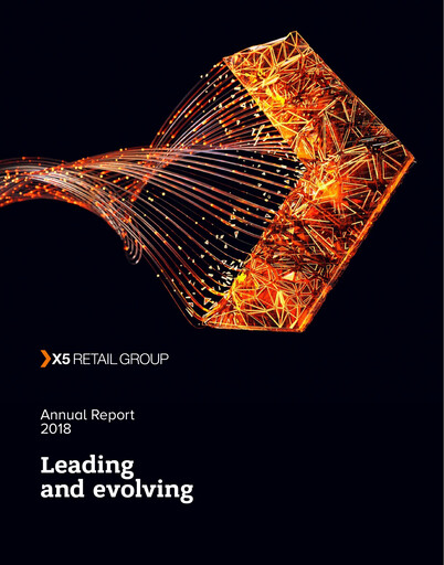 Miniature X5 Retail Group Rapport annuel 2018