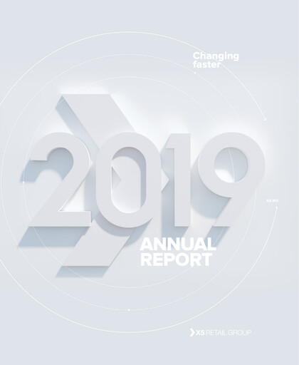 Miniature X5 Retail Group Rapport annuel 2019