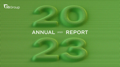 Miniature X5 Retail Group Rapport annuel 2023