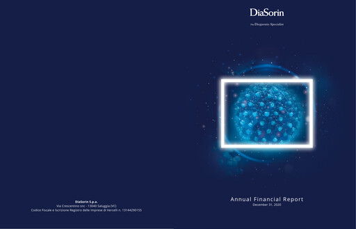 Thumbnail DiaSorin Annual Report 2020