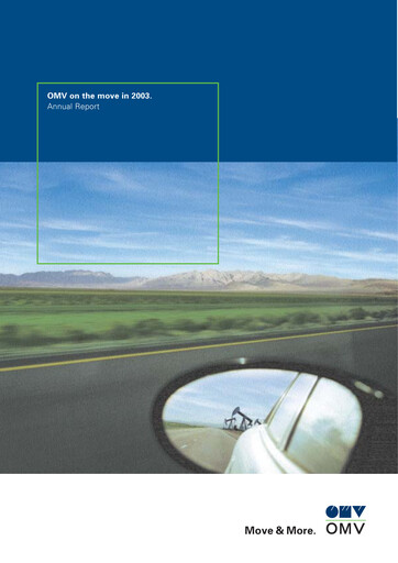 Thumbnail OMV
 Annual Report 2003