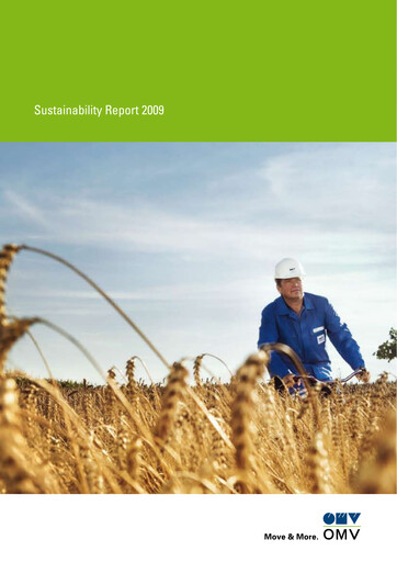 Thumbnail OMV
 Sustainability Report 2009