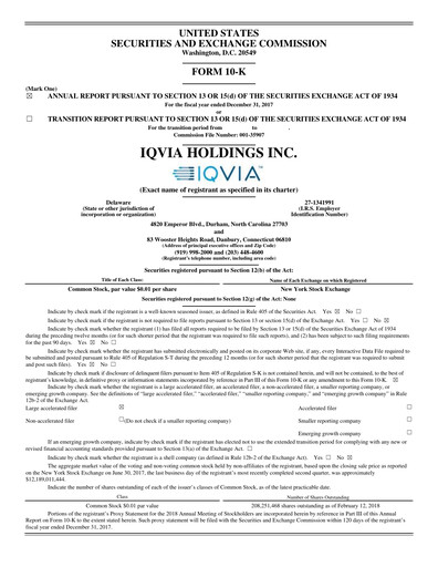 Thumbnail IQVIA Annual Report 2017