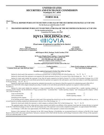 Thumbnail IQVIA Annual Report 2019