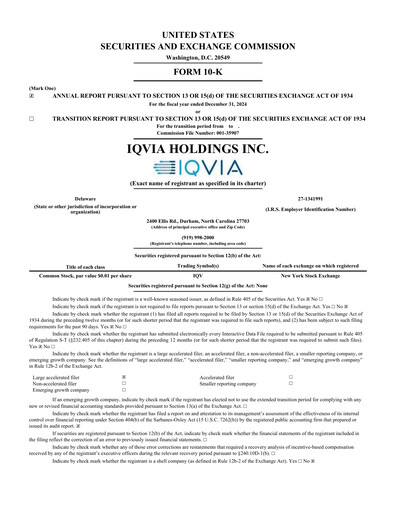 Thumbnail IQVIA Annual Report 2024