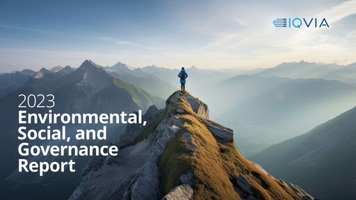 Thumbnail IQVIA ESG Report 2023
