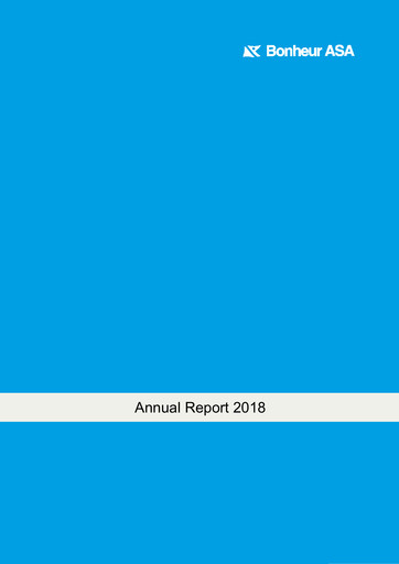 Thumbnail Bonheur ASA Annual Report 2018