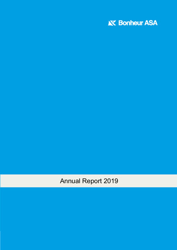 Thumbnail Bonheur ASA Annual Report 2019