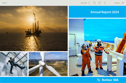Thumbnail Bonheur ASA Annual Report 2024