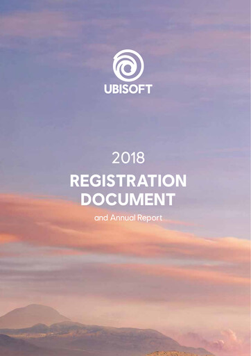Thumbnail Ubisoft Universal Registration Document 2018