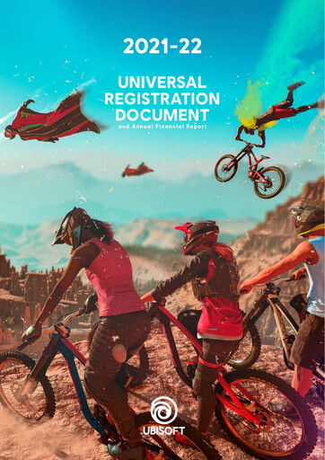 Thumbnail Ubisoft Universal Registration Document 2021-2022