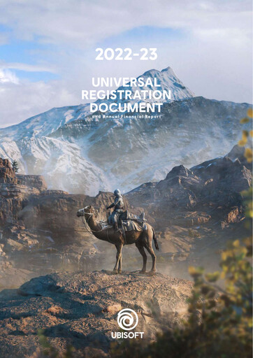 Thumbnail Ubisoft Universal Registration Document 2022-2023