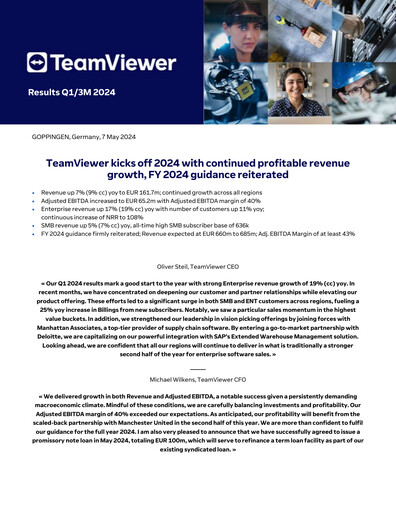 Thumbnail TeamViewer Quarterly Report 2024-q1