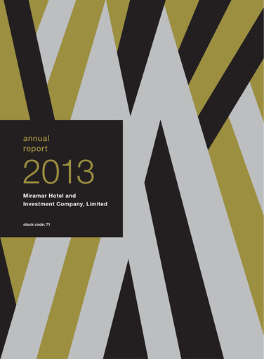 Thumbnail Miramar Hotel and Investment Annual Report 2013