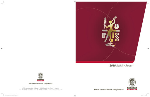 Miniature Bureau Veritas Rapport annuel 2010