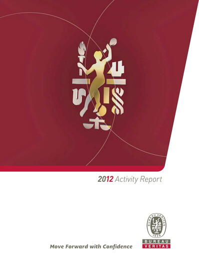 Miniature Bureau Veritas Rapport annuel 2012