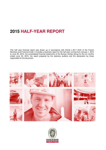 Thumbnail Bureau Veritas Half-year Report 2015-h1