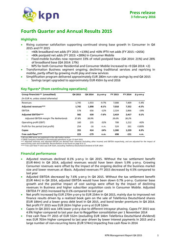 Thumbnail KPN Quarterly Report 2015-q4