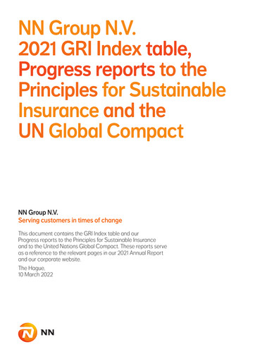 Thumbnail NN Group ESG Report 2021