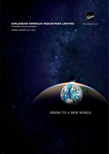 Thumbnail Kirloskar Ferrous Industries Annual Report 2017-2018