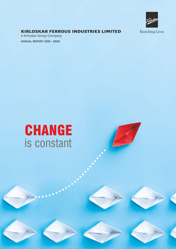 Thumbnail Kirloskar Ferrous Industries Annual Report 2019-2020