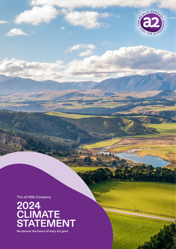 Thumbnail The a2 Milk Company
 ESG Report 2024