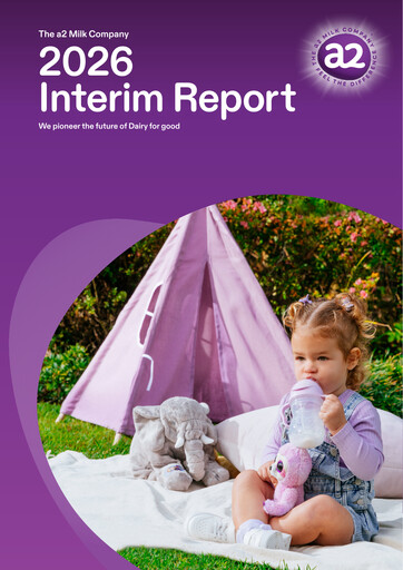 Thumbnail The a2 Milk Company
 Half-year Report 2026-h1