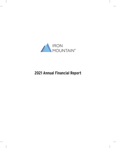 Thumbnail Iron Mountain Annual Report 2021