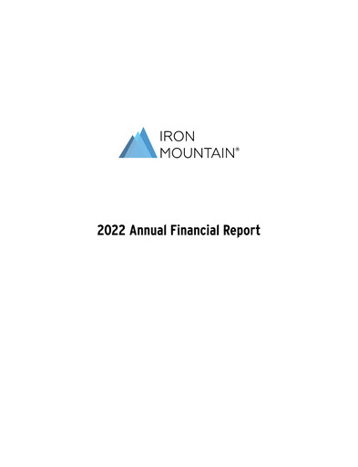 Thumbnail Iron Mountain Annual Report 2022