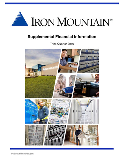 Miniature Iron Mountain Rapport trimestriel 2019-q3
