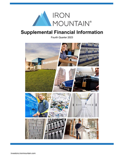 Miniature Iron Mountain Rapport trimestriel 2023-q4