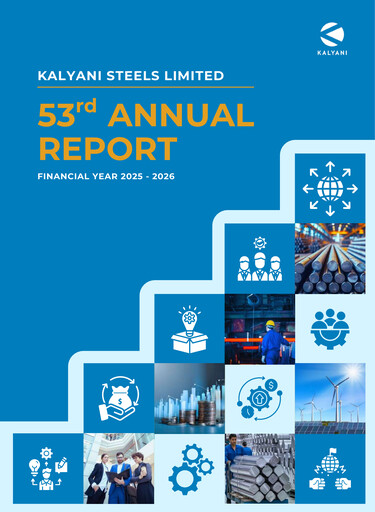 Thumbnail Kalyani Steels Annual Report 2025-2026