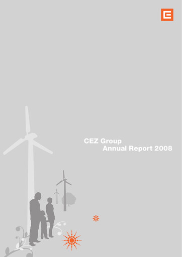 Thumbnail ČEZ Group
 Annual Report 2008