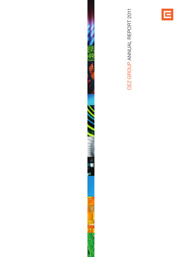 Thumbnail ČEZ Group
 Annual Report 2011