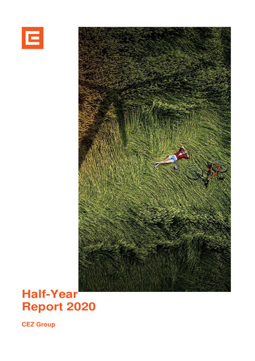 Thumbnail ČEZ Group
 Half-year Report 2020-h1