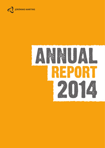 Miniature Jerónimo Martins
 Rapport annuel 2014