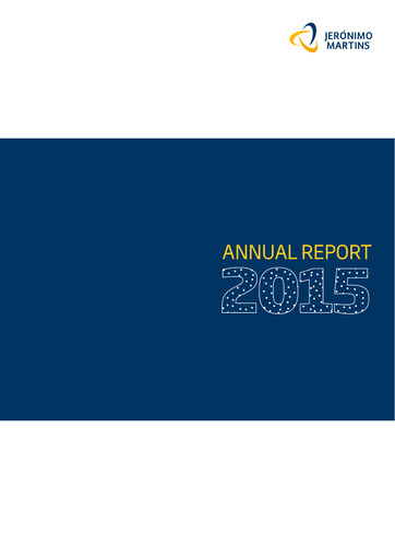 Miniature Jerónimo Martins
 Rapport annuel 2015